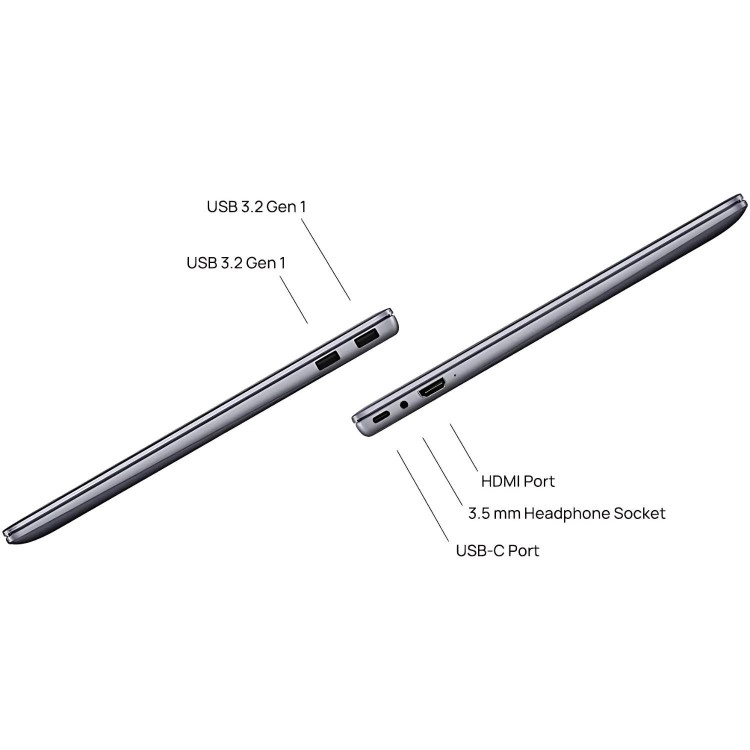 Refurbished Huawei MateBook 14 AMD Ryzen 5 16GB RAM 512GB SSD 14 Inch Windows 10 Laptop