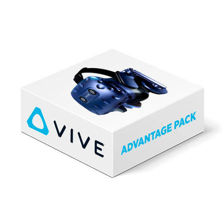 Refurbished HTC Vive Pro Advantage Pack Business License - Hardcover