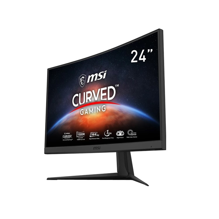 Refurbished MSI Optix G24C4 24" VA FHD LED 144Hz 1ms FreeSync Curved Gaming Monitor