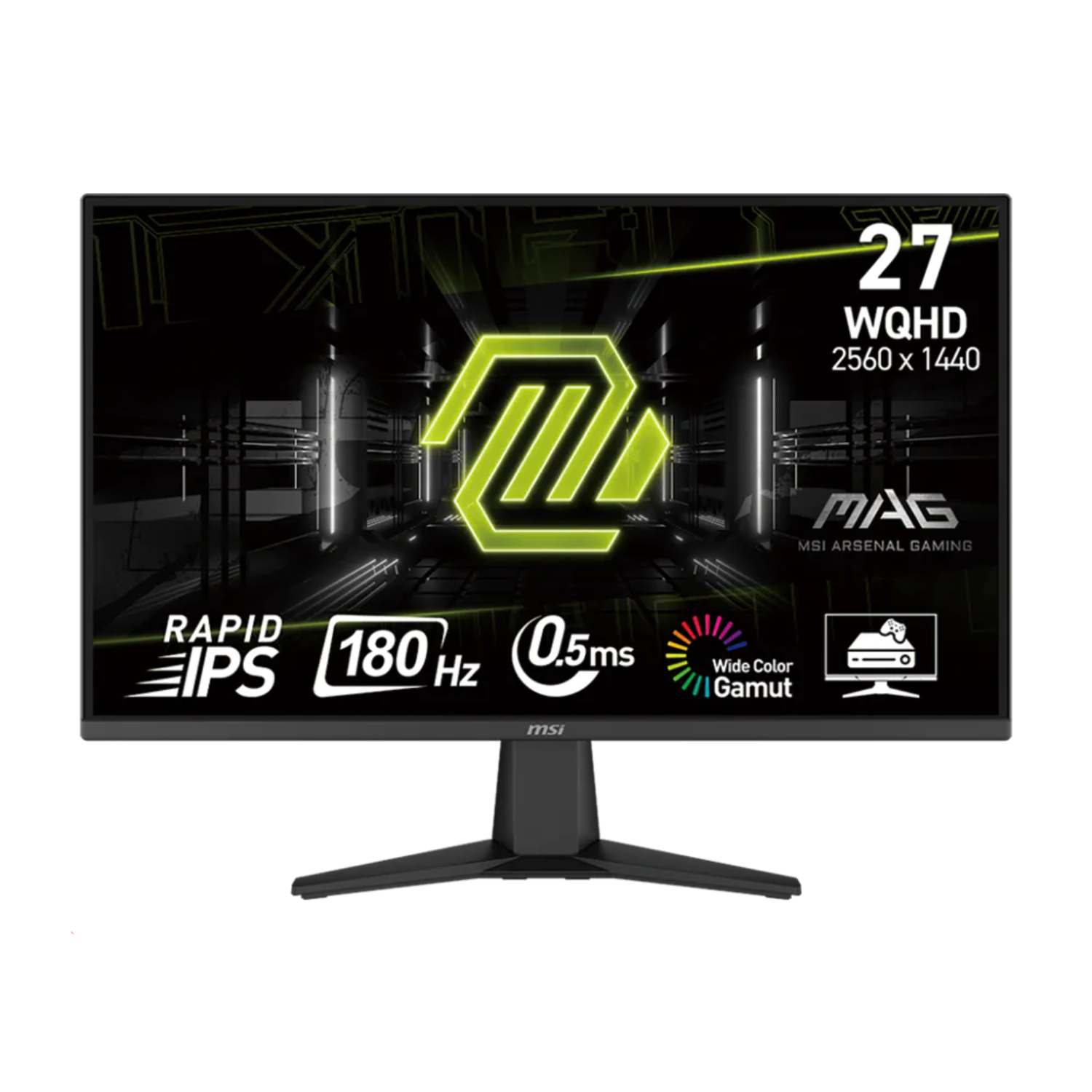 Refurbished MAG 275QF 27 Rapid IPS WQHD 180Hz 0.5ms Gaming Monitor