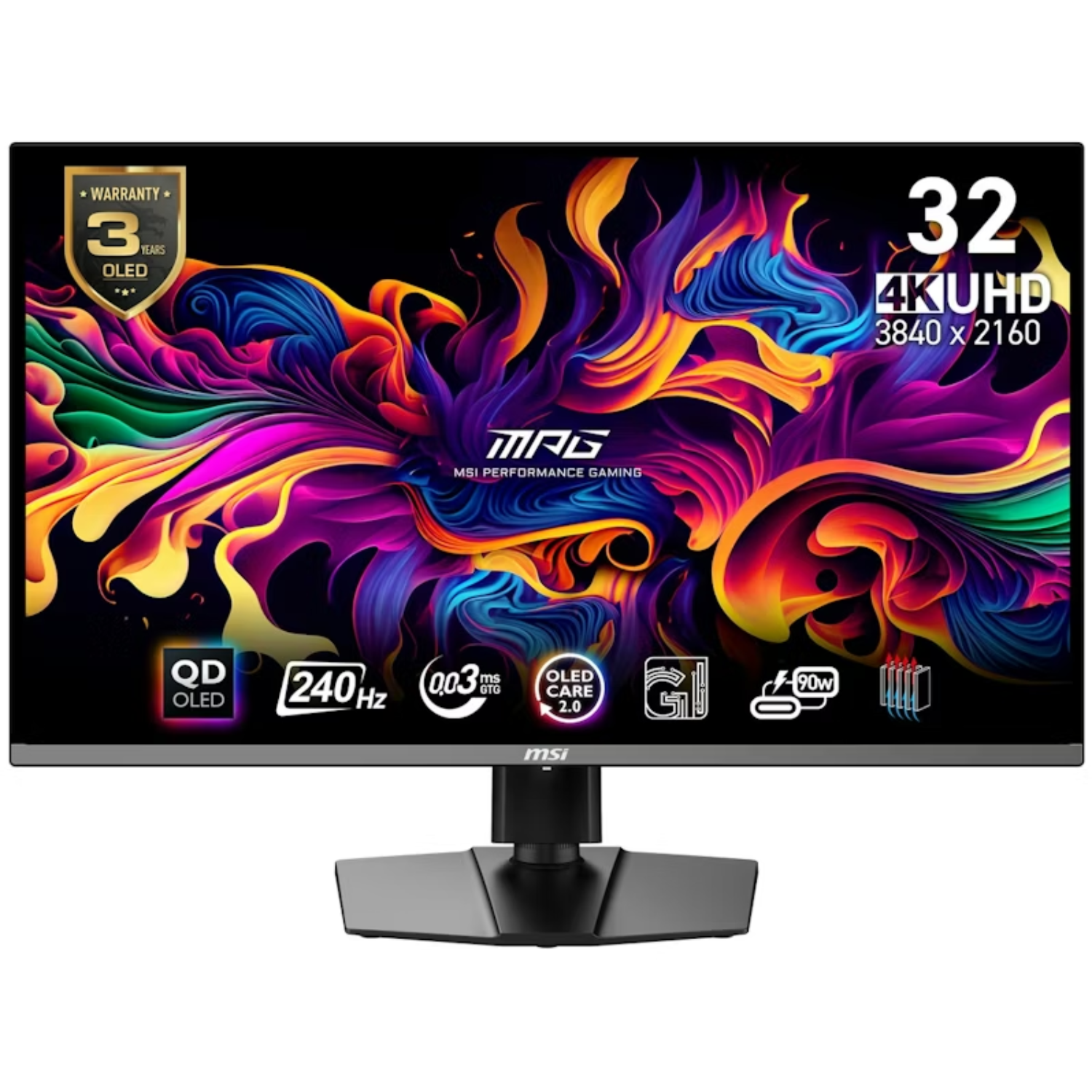 Refurbished MPG 321URX 32 QD OLED 240Hz 0.03ms Freesync Gaming Monitor