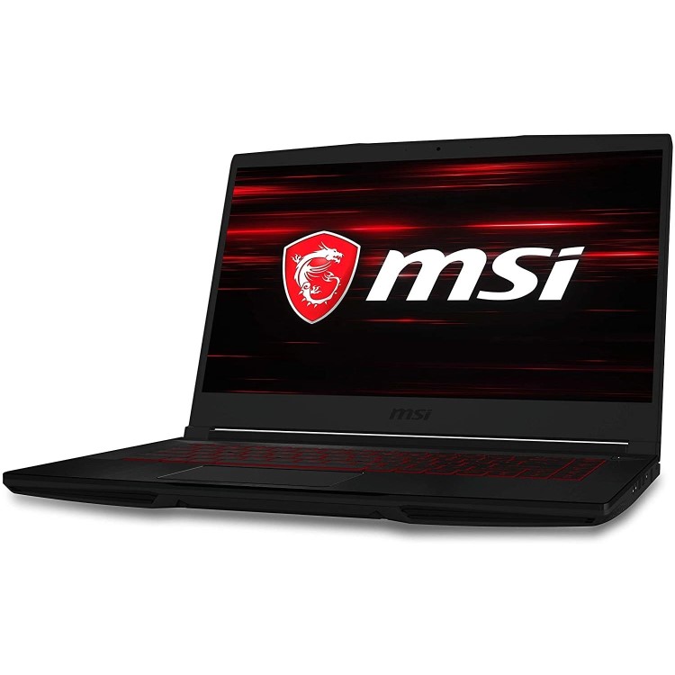 Refurbished MSI GF63 Thin Core i5-11400H 8GB 512GB RTX 3050 15.6 Inch Windows 11 Gaming Laptop