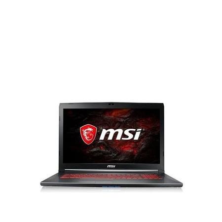 Refurbished MSI GV72 7RE-832 Core i7 7700HQ 16GB 1TB GTX 1050Ti 17.3 Inch Windows Gaming Laptop 