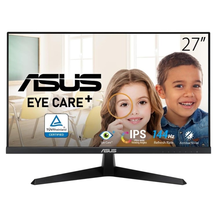 Refurbished ASUS VY279HGE 27" IPS Full HD 144Hz 1ms Gaming Monitor