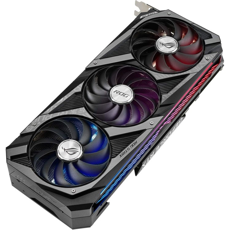 Box Opened ASUS ROG Strix NVIDIA GeForce RTX 3060 TI V2 OC Edition 8GB GDDR6 Gaming Graphics Card