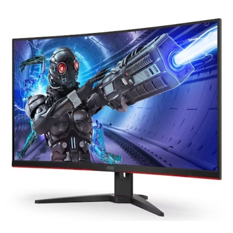Refurbished AOC C32G2ZE 32" VA Full HD 240Hz 1ms FreeSync Curved Gaming Monitor