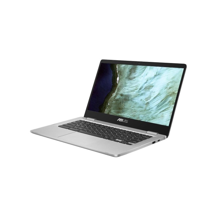 Refurbished Asus C423NA Intel Celeron N3350 4GB 32GB 14 Inch Touchscreen Chromebook in Silver