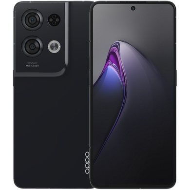 Refurbished OPPO Reno 8 Pro 256GB 5G SIM Free Smartphone - Glazed Black