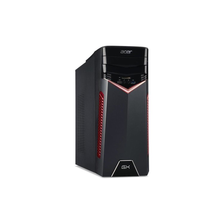 Refurbished Acer Aspire GX-781 Core i5-7400 8GB 1TB & 128GB GTX 1050 Windows 10 Gaming Desktop 