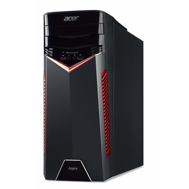 Refurbished Acer Aspire GX-781 Core i3-7100 8GB 1TB GeForce GTX 1050 Windows 10 Gaming Desktop