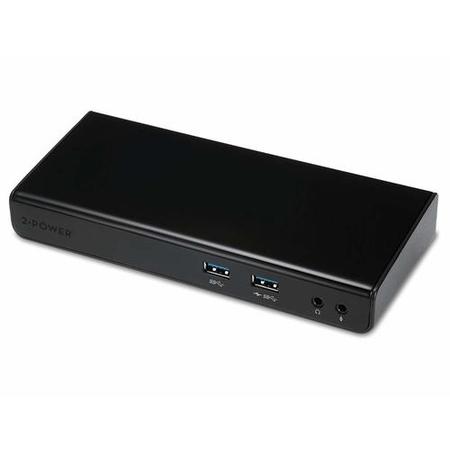 Box Opened 2-Power USB 3.0 Dual Display Docking Station