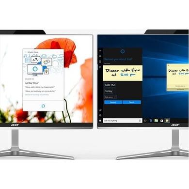 Refurbished Acer Aspire Z24 Core i7-8700T 8GB 1TB & 256GB 23.8 Inch Windows 10 Touchscreen All In One PC