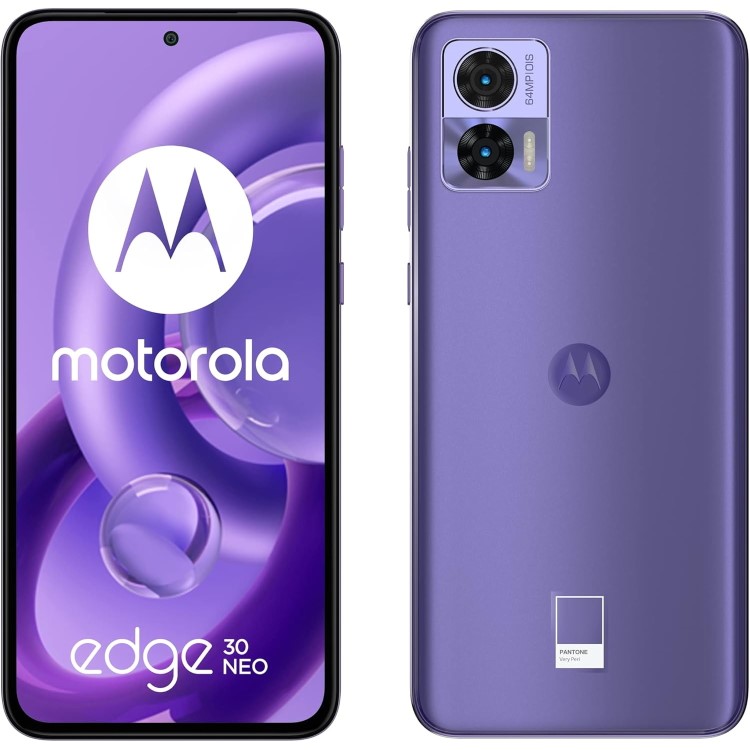 Refurbished Motorola Edge 30 Neo Purple 6.28" 128GB 5G Unlocked & SIM Free Smartphone