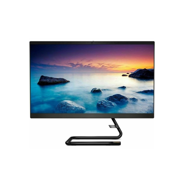 Refurbished Lenovo IdeaCentre A340 Core i3-10110U 4GB 128GB 21.5 Inch Windows 11 All in One in Black