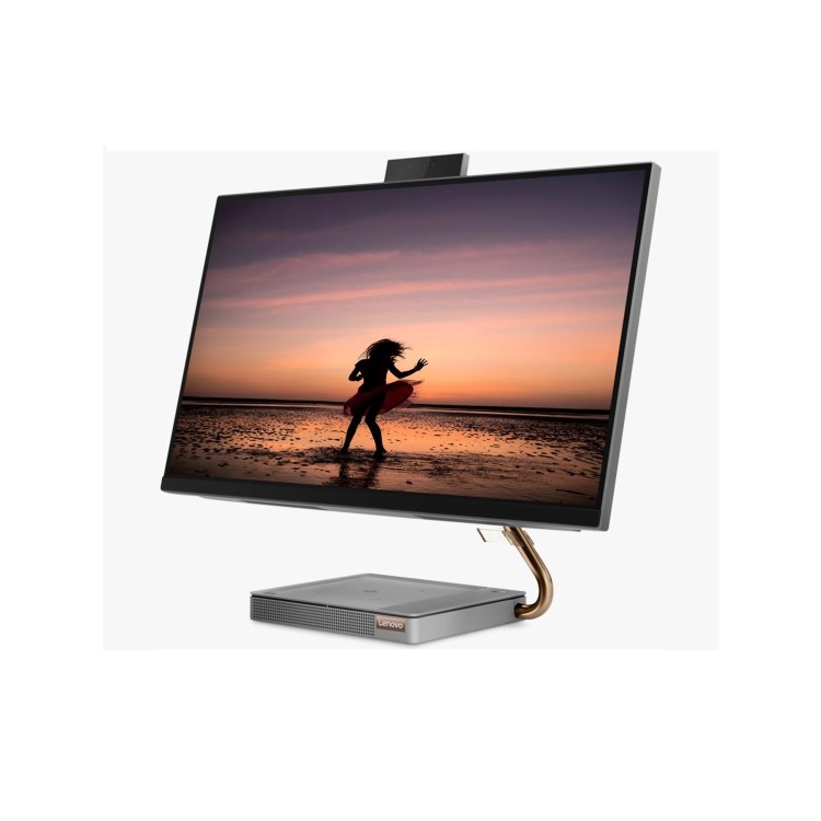 Refurbished Lenovo IdeaCentre Core i5-10400T 8GB 1TB & 256GB 27 Inch Windows 11 All in One