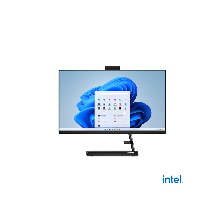 Refurbished Lenovo IdeaCentre Core i3-1215U 8GB 256GB SSD 23.8 Inch Windows 11 All in One PC