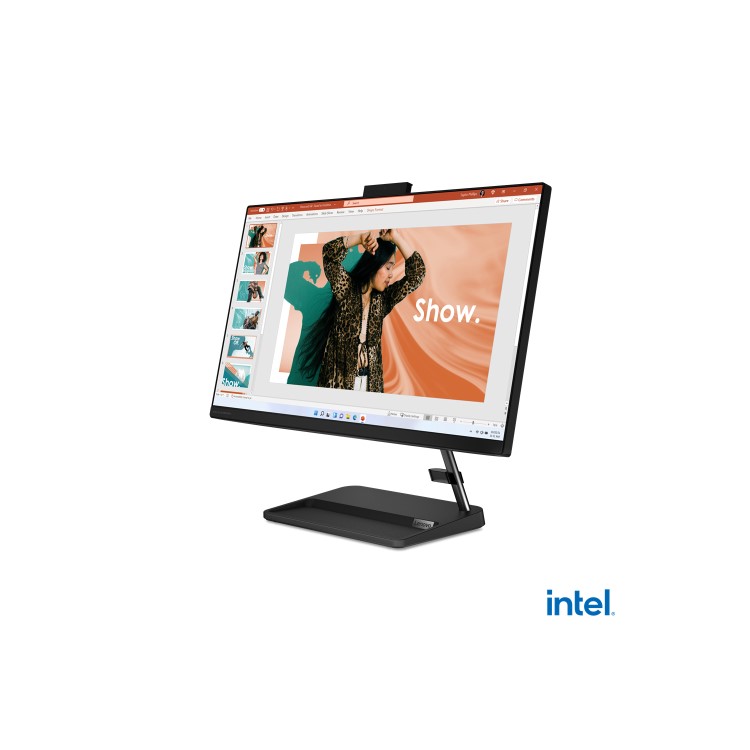 Refurbished Lenovo IdeaCentre Core i3-1215U 8GB 256GB SSD 23.8 Inch Windows 11 All in One PC