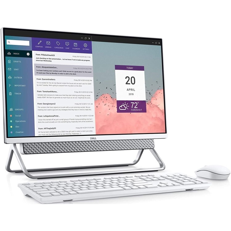 Refurbished Dell Inspiron 7700 Core i7-1165G7 8GB 1TB & 512GB 27 Inch Windows 10 All in One PC