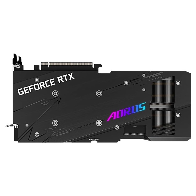 Box Opened Gigabyte AORUS GeForce RTX 3070 MASTER 8GB V2 LHR Graphics Card
