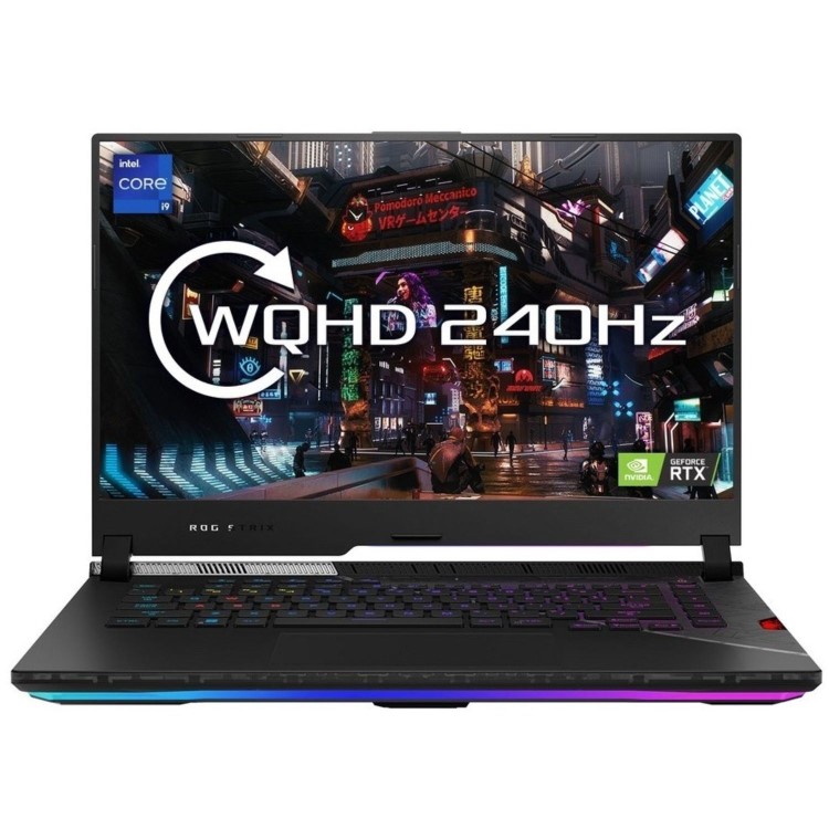 Refurbished ASUS ROG Strix Scar 15 Core i9-12900H 16GB 2TB SSD RTX 3070Ti 240Hz 15.6 Inch 4K Windows 11 Gaming Laptop