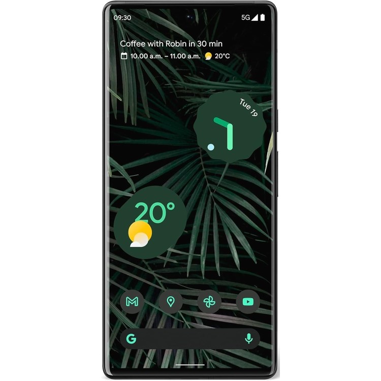 Refurbished Google Pixel 6 Pro 256GB 5G SIM Free Smartphone - Stormy Black