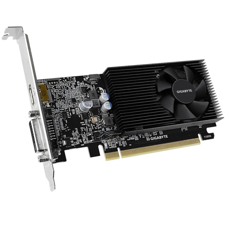Box Opened GIGABYTE GeForce GT 1030 Low Profile D4 2GB DDR4 Graphics Card