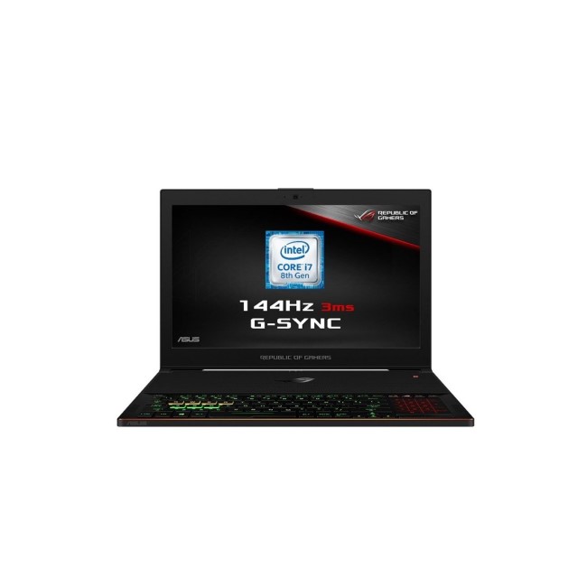 Refurbished Asus ROG Zephyrus Core i7-8750H 8GB 512GB GTX 1080 15.6 Inch Windows 10 Gaming Laptop 