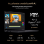 Refurbished ASUS ProArt PX13 HN7306WV-LX009W AMD Ryzen AI 9 Coplit+ PC 32GB RAM 1TB SSD RTX 4060 13.3 Inch Windows 11 Touchscreen Convertible Laptop