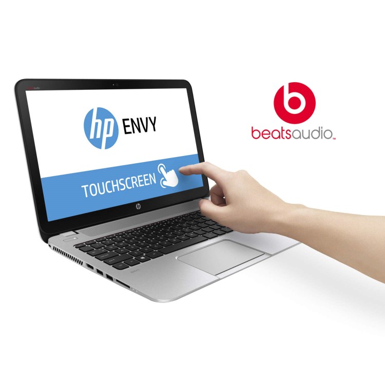 Refurbished HP ENVY TouchSmart 15-j184sa 15.6" Intel Core i5-4200M 4GB 1TB NVIDIA GeForce GT 840M 1GB Full HD Touchscreen & Beats Audio Aluminium Laptop