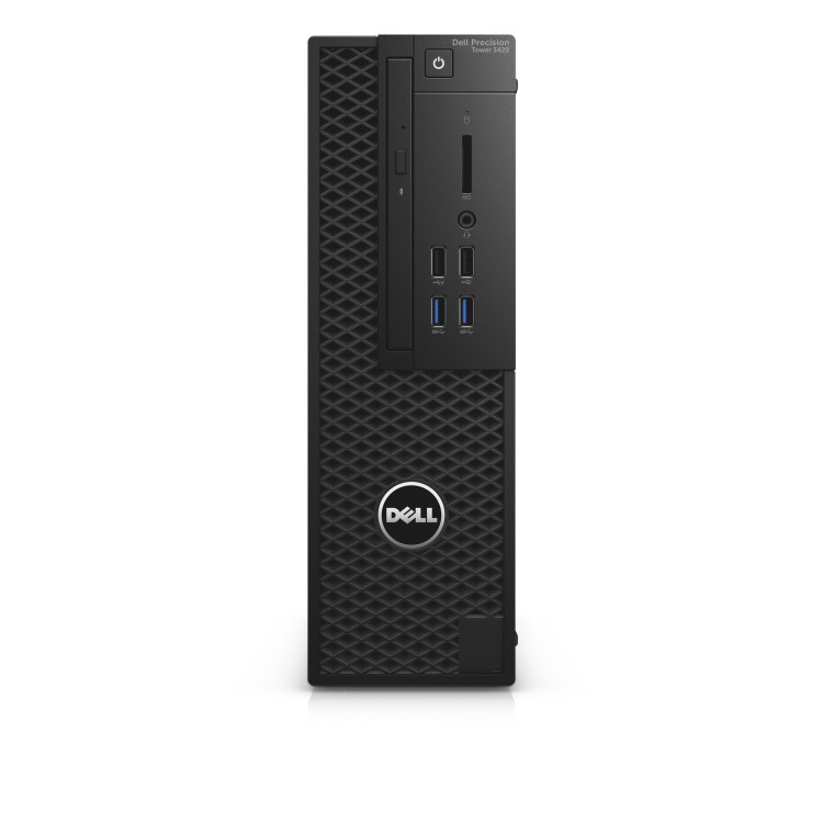 Refurbished Dell Precision T3420 Core i7-6700 8GB 256GB Quadro P600 DVD-RW Windows 10 Professional D
