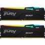 Box Opened Kingston 16GB 2x8GB DIMM 6000MHz DDR5 Desktop Memory