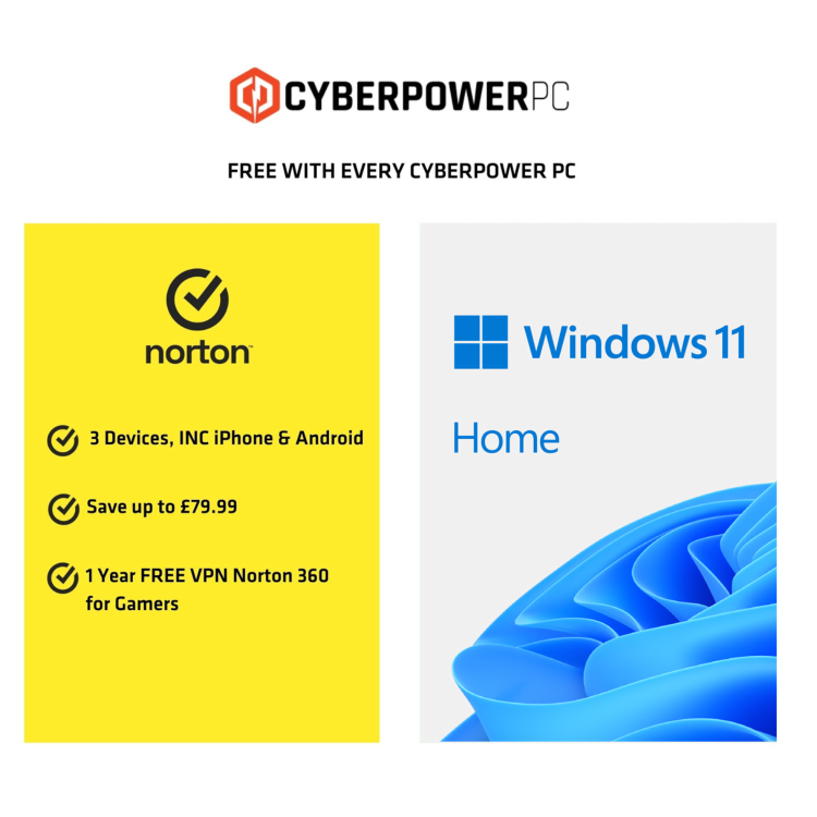 CyberPowerPC Lumina AMD Ryzen 5 9600X 16GB RAM 1TB SSD RTX 5060 Ti Windows 11 Gaming PC