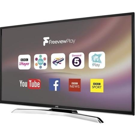 Refurbished JVC 49" 4K Ultra HD with HDR10 LED Freeview HD Smart TV without Stand