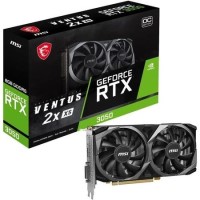 Box Opened MSI GeForce RTX 3050 VENTUS 2X XS 8GB 1807MHz GDDR6 OC Gaming Graphics Card
