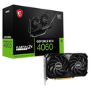 Box Opened MSI GeForce RTX 4060 VENTUS 2X BLACK 8GB OC GDDR6X Graphics Card