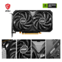 Box Opened MSI GeForce RTX 4060 VENTUS 2X BLACK 8GB OC GDDR6X Graphics Card