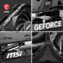 Box Opened MSI GeForce RTX 4060 VENTUS 2X BLACK 8GB OC GDDR6X Graphics Card