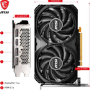 Box Opened MSI GeForce RTX 4060 VENTUS 2X BLACK 8GB OC GDDR6X Graphics Card