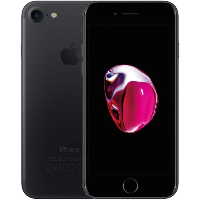 Refurbished Apple iPhone 7 Black 4.7" 32GB 4G Unlocked & SIM Free Smartphone