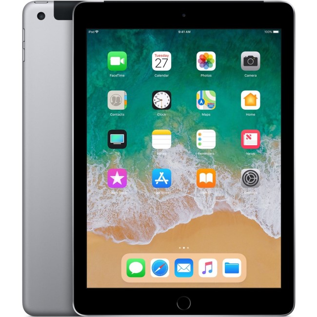 Refurbished Apple iPad 128GB Cellular 9.7 Inch Tablet