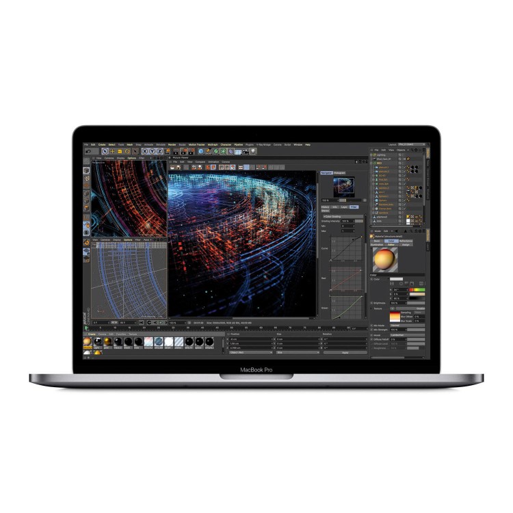 Refurbished Apple MacBook Pro Core i5 8GB 256GB 13 Inch Laptop With Touch Bar in Space Grey - 2018