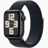 GRADE A1 - Apple Watch SE 2nd Gen GPS 40mm Midnight Aluminium Case with Midnight Sport Loop