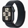 GRADE A1 - Apple Watch SE 2nd Gen GPS 40mm Midnight Aluminium Case with Midnight Sport Loop