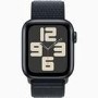 GRADE A1 - Apple Watch SE 2nd Gen GPS 40mm Midnight Aluminium Case with Midnight Sport Loop