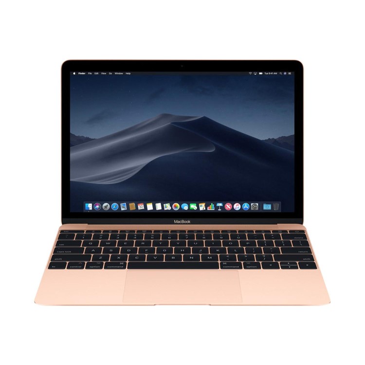 Refurbished Apple MacBook Core M3 8GB 256GB 12 Inch Laptop in Gold - 2017