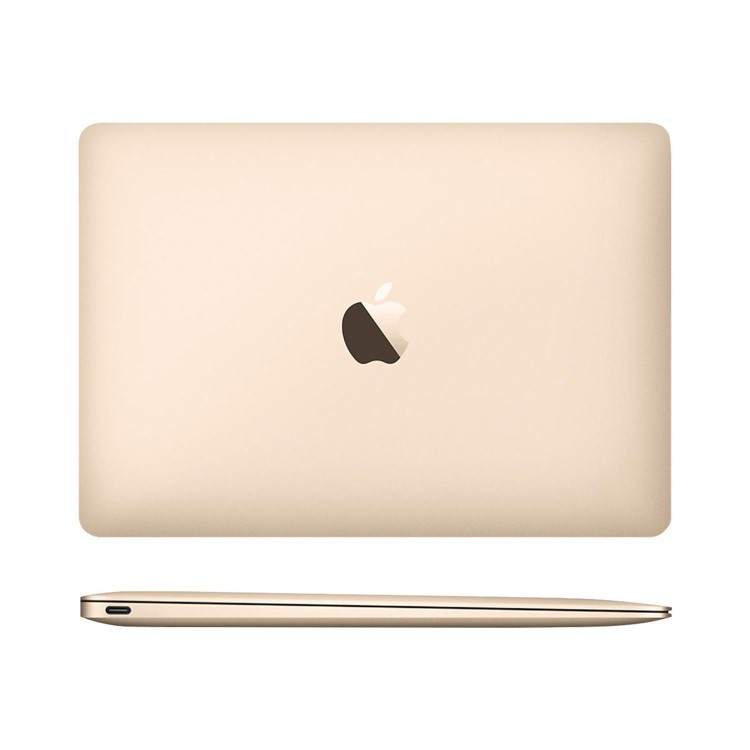 Refurbished Apple MacBook Core M3 8GB 256GB 12 Inch Laptop in Gold - 2017