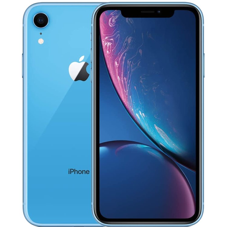Refurbished Apple iPhone XR Blue 6.1" 128GB 4G Unlocked & SIM Free Smartphone