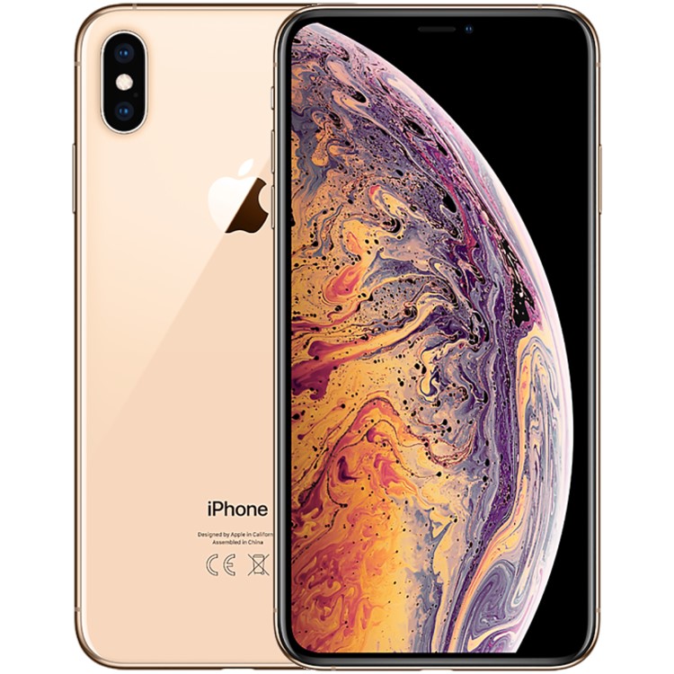Refurbished Apple iPhone XS Max Gold 6.5" 64GB 4G Unlocked & SIM Free Smartphone