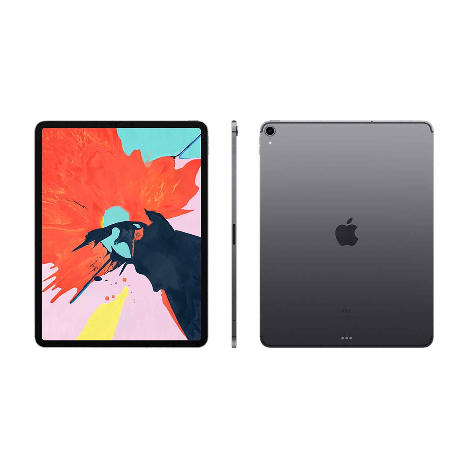 Refurbished Ipad Pro 2018 Refurbished Apple iPad Pro 1TB Cellular 12.9 Inch Tablet in Space Grey - 2018 - Laptops Direct