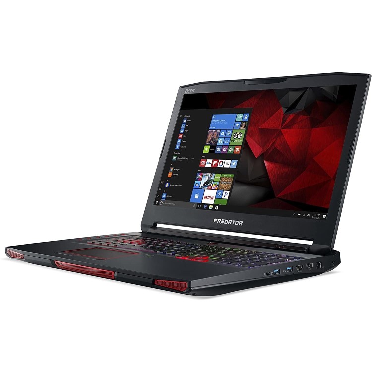 Refurbished Acer Predator Core i7-7820HK 16GB 1TB 512GB GTX 1080 17.3 Inch Windows 10 Gaming Laptop